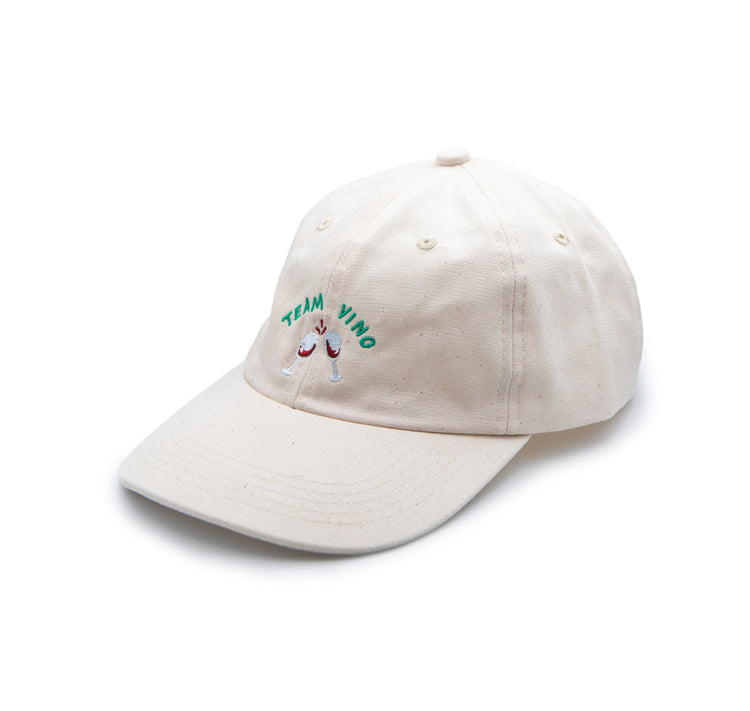 Atelier Goldiger Schlüssel - Cap "Team Vino" (nature)