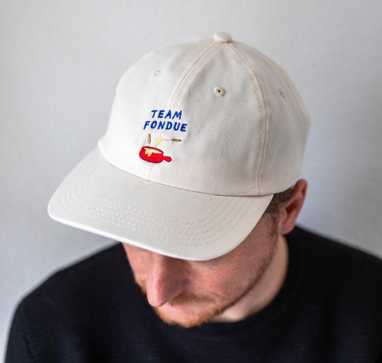 Atelier Goldiger Schlüssel - Casquette "Team Fondue" (nature)