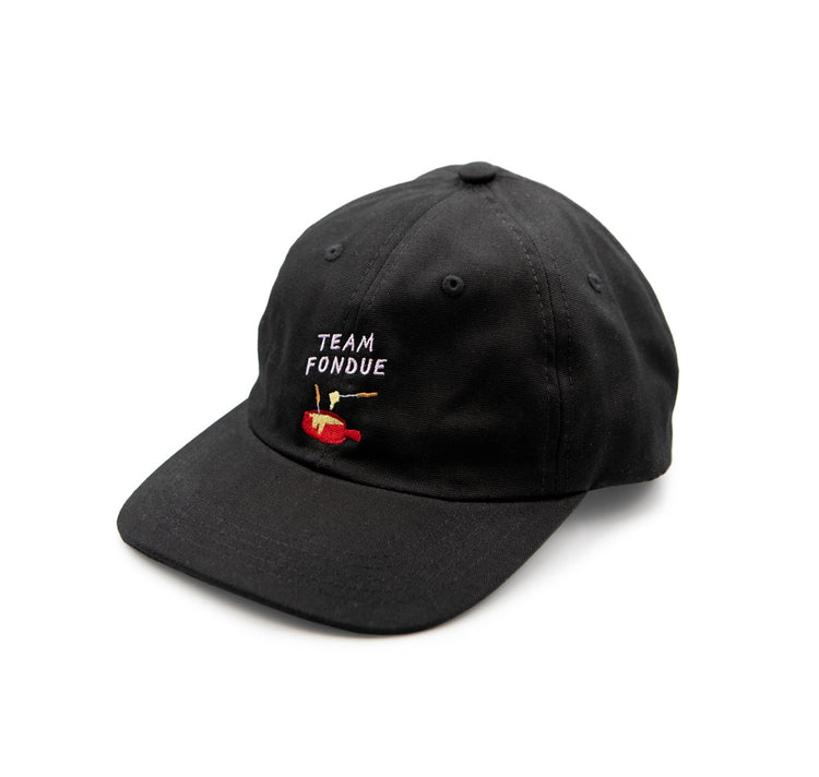 Atelier Goldiger Schlüssel - Casquette "Team Fondue" (noir)