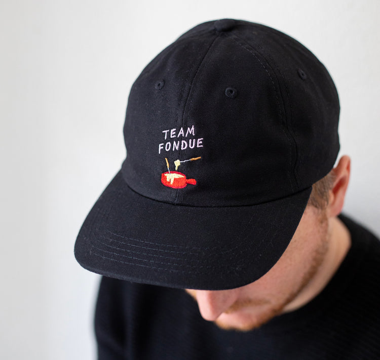 Atelier Goldiger Schlüssel - Casquette "Team Fondue" (noir)