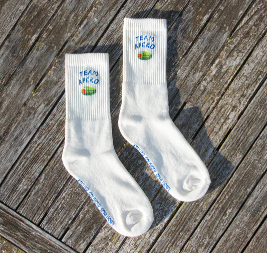 Atelier Goldiger Schlüssel - Sportsocken "Team Apéro"