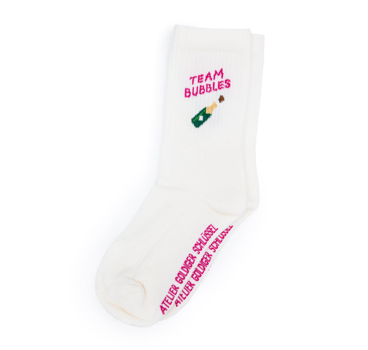 Atelier Goldiger Schlüssel - Sportsocken "Team Bubbles"