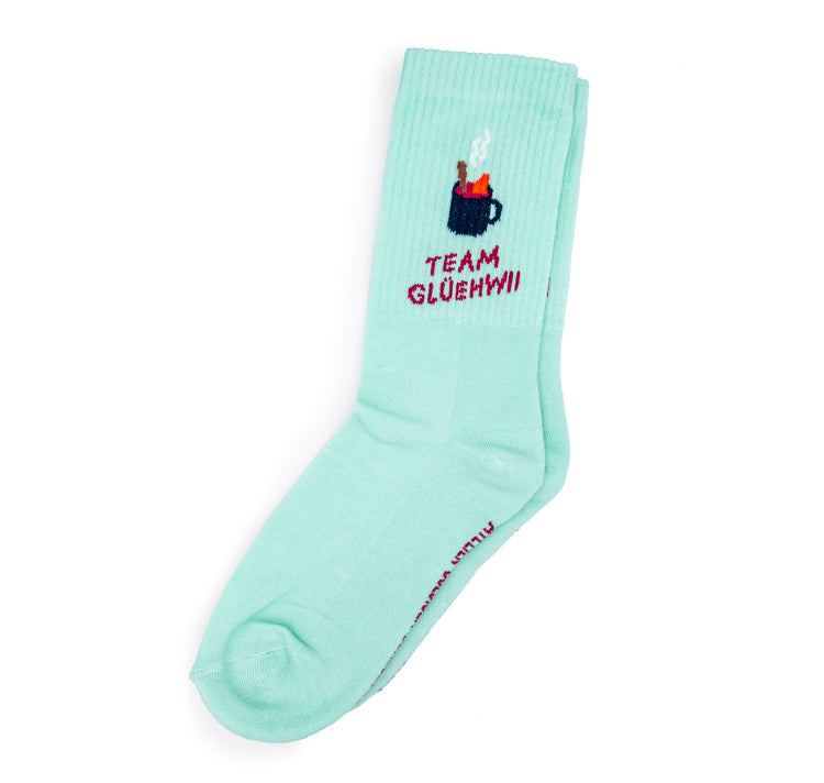 Atelier Goldiger Schlüssel - Sportsocken "Team Glüehwii"