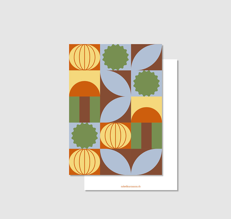 Atelier Langmut - Postkarte "Herbst"