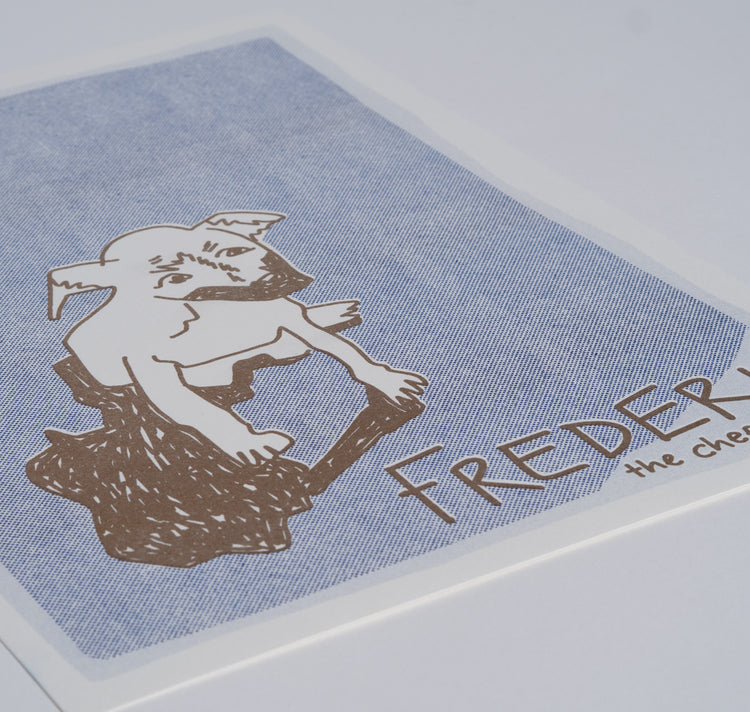 AuxRehli - Plakat-Set "The Gang Member" (blau-gold)