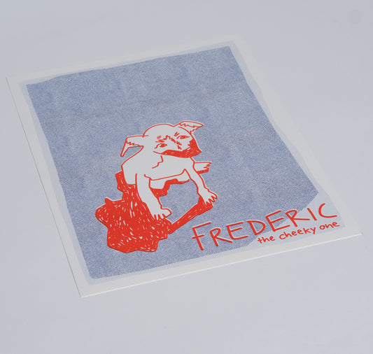 AuxRehli - Plakat-Set "The Gang Member" (blau-rot)