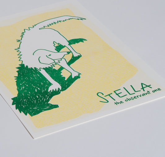 AuxRehli - Plakat-Set "The Gang Member" (gelb-grün)