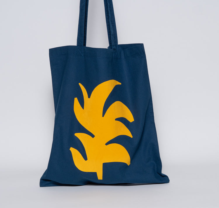 AuxRehli - Totebag "Bananatree" (blue)