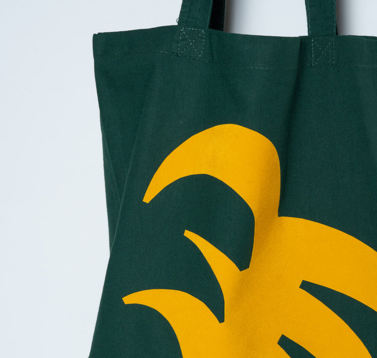 AuxRehli - Totebag "Bananatree" (green)