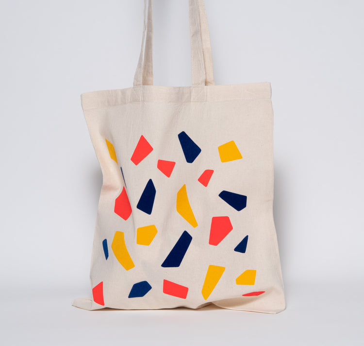 AuxRehli - Totebag "Konfetti" (nature)