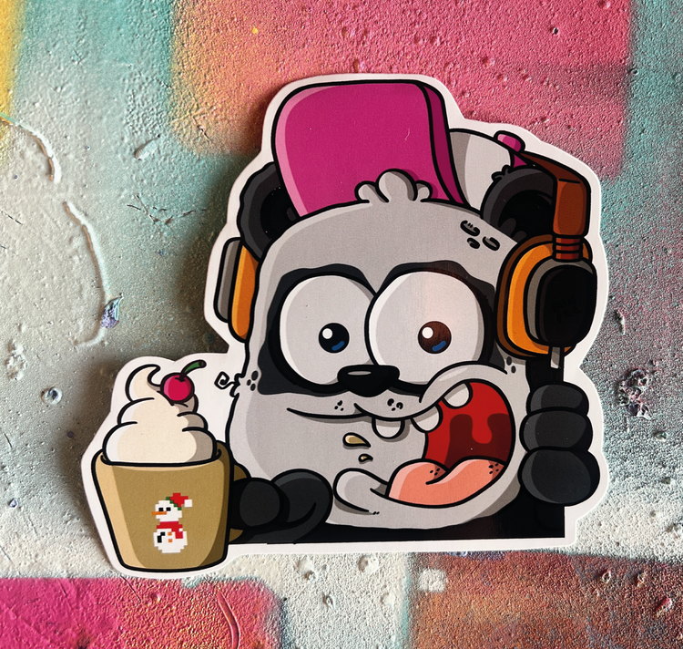 Brainfart - Sticker "Choco Panda"
