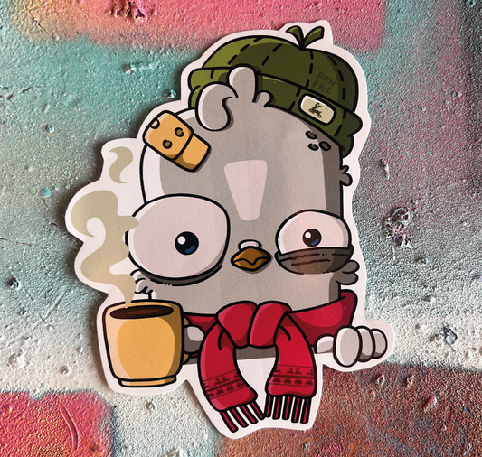 Brainfart - Sticker "Winter Birdy"