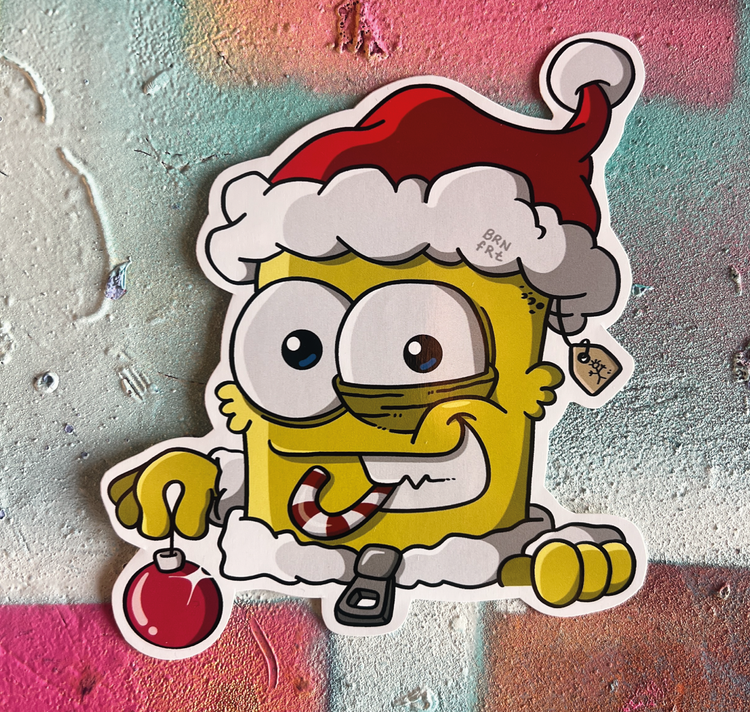 Brainfart - Sticker "Xmas Bee"