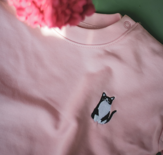 itsybitsy - Babypullover "Pino" (Rosa)