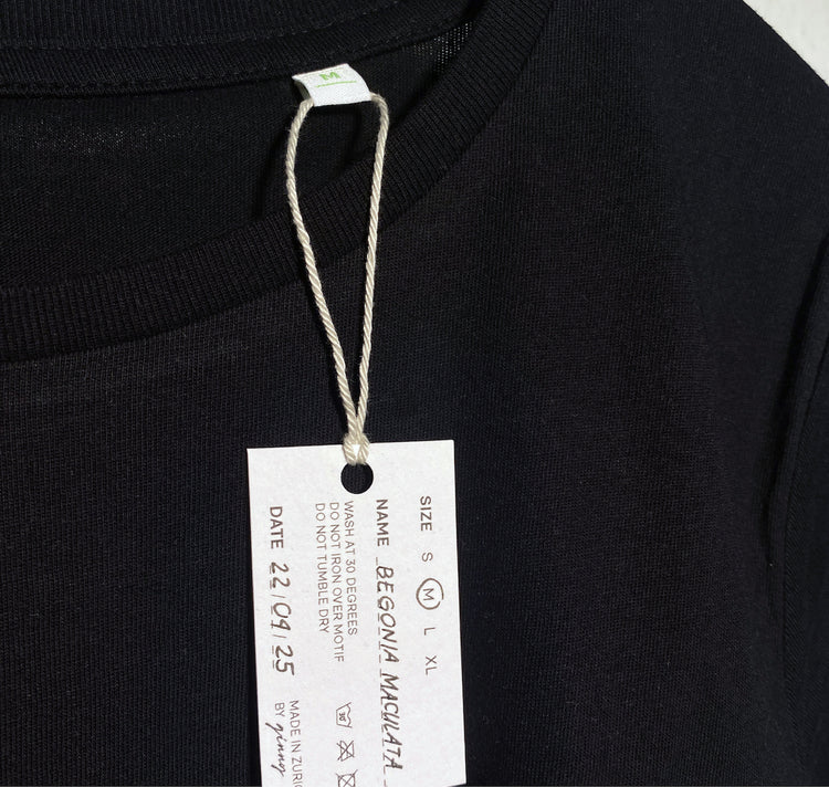 GINNY - Maglietta unica "Begonia maculata" per ragazze (M)