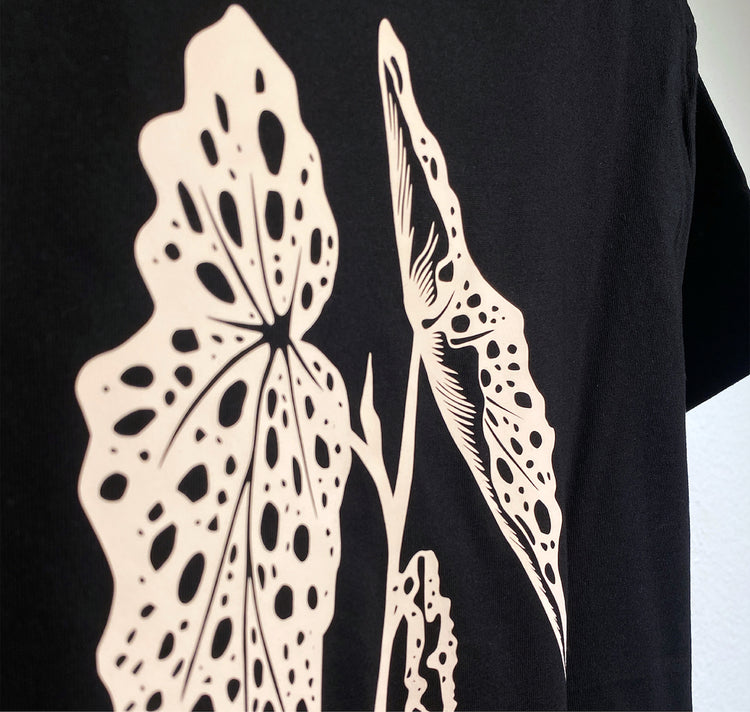 GINNY - Maglietta unica "Begonia maculata" per ragazze (M)