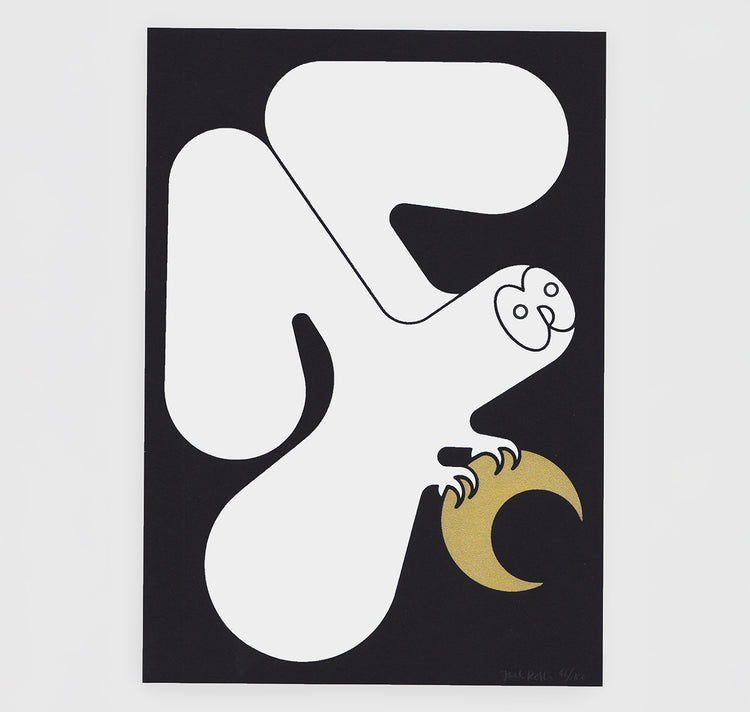 Joël Roth - Carte postale "Lièvre des neiges"