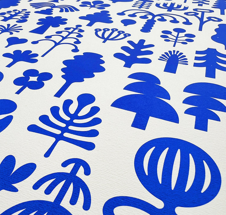 Joël Roth - Poster "Botanica" (Edizione Blu)