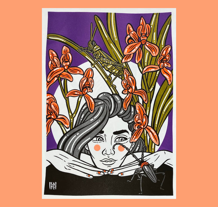 SAFU / Sarah Furrer - Poster "ROSMARINO RISCALDANTE"