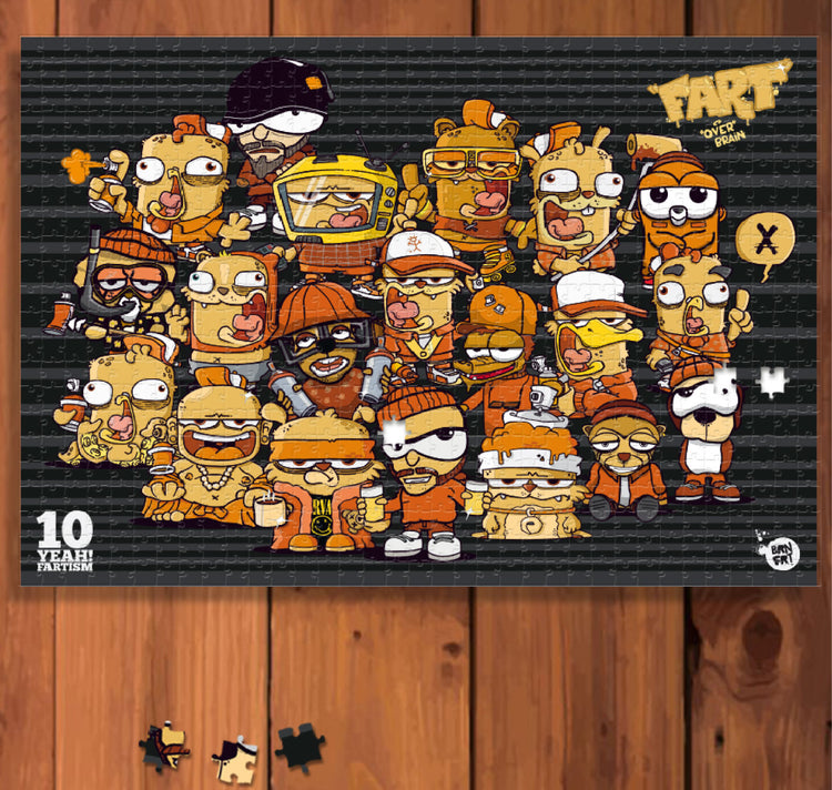 BRAINFART - Puzzle: 10 SÌ! BRAINFART