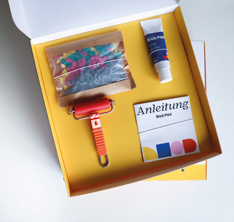 Willio.Studio - Druckset mit Klemmbausteinen "Brick Print"