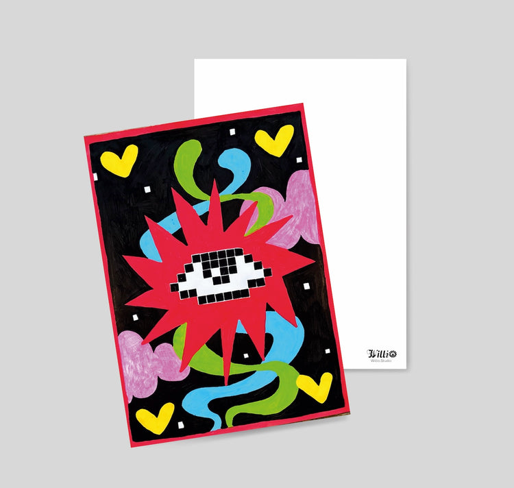 Willio Studio - Karte "Bright Eyes"