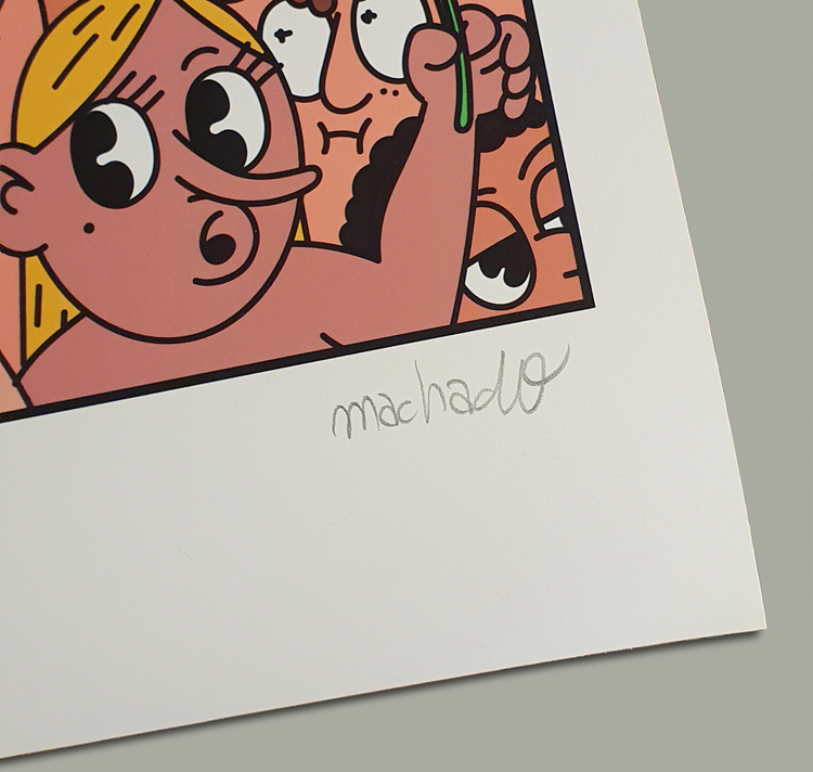 Brunothecloud - Plakat "Crowd #6"