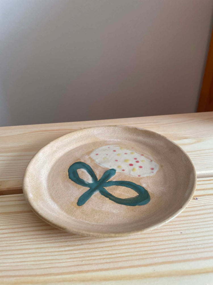 AyuanCeramic - Teller "Flower" (white)