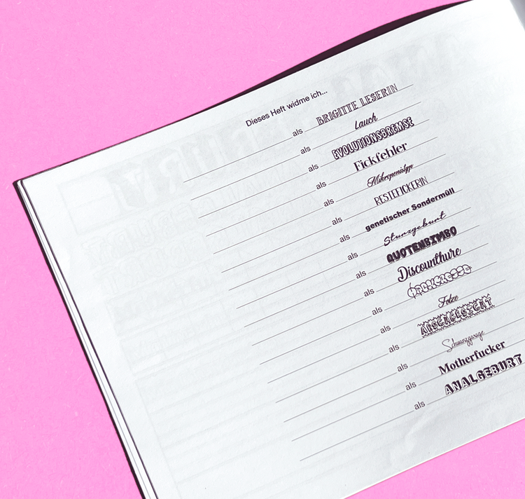 Gloria Wahrhaftig - Affiche "pour plus de plaisir, prenez-en plusieurs"