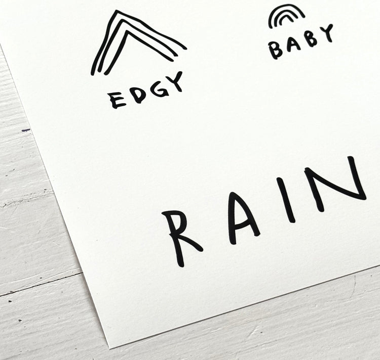 Chrizzy Slater - Print "Rainbows"