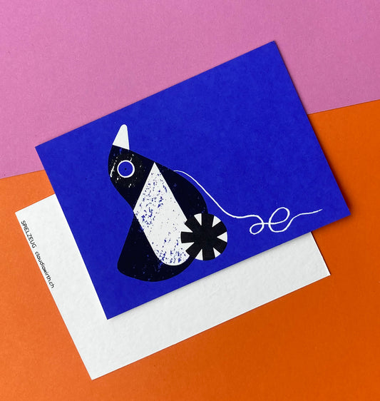 Claudia Wirth - Postkarte "Ente"