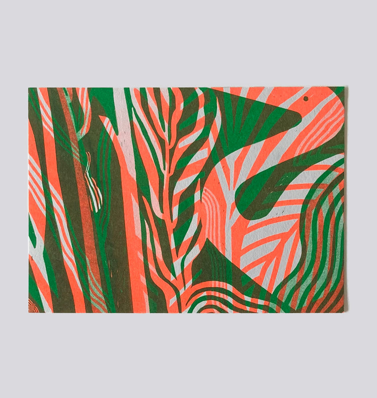 Claudia Wirth - Postkarte "Mimesis II"