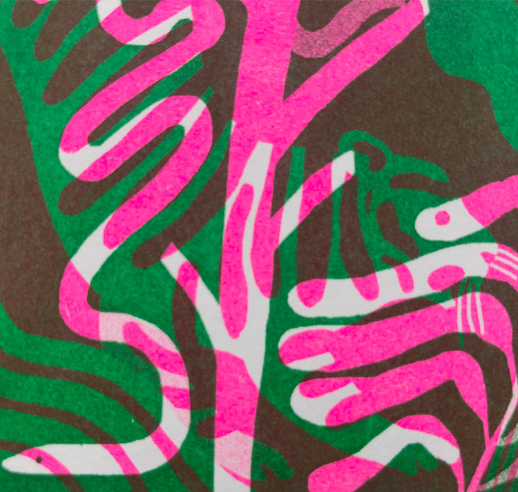 Claudia Wirth - Postkarte "Mimesis" (Tiger)