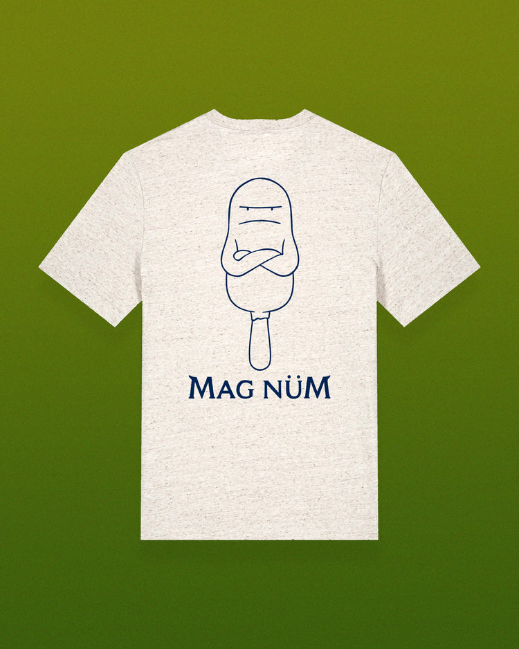 Olivier Samter - T-Shirt "Mag nüm" (hellgrau)
