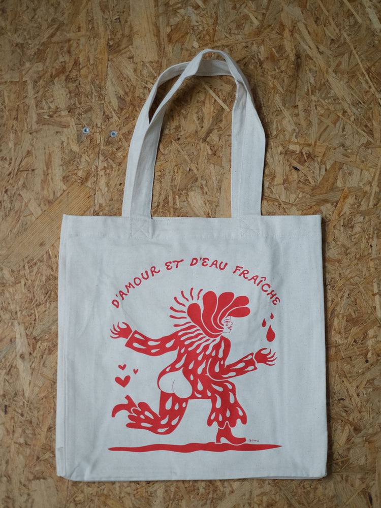 YOMA design factory - Tasche "D'Amour et d'eau fraîche" Farbe Natural