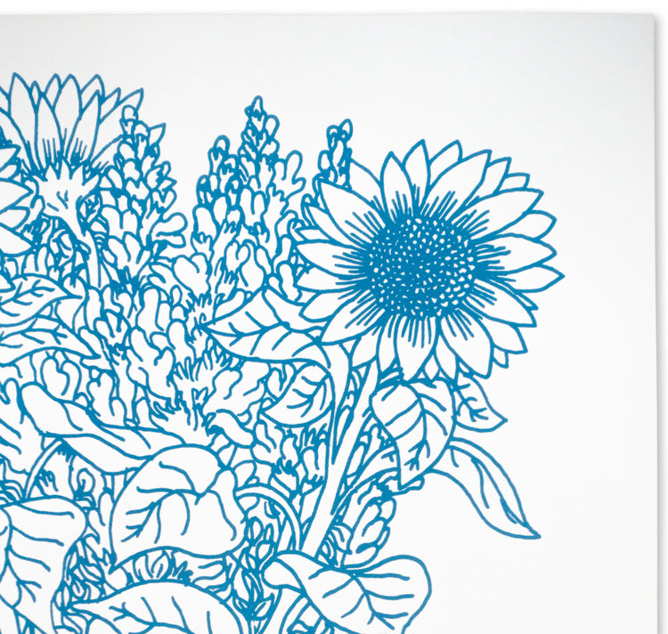 Dario Forlin - Plakat "Blumenvase 2"