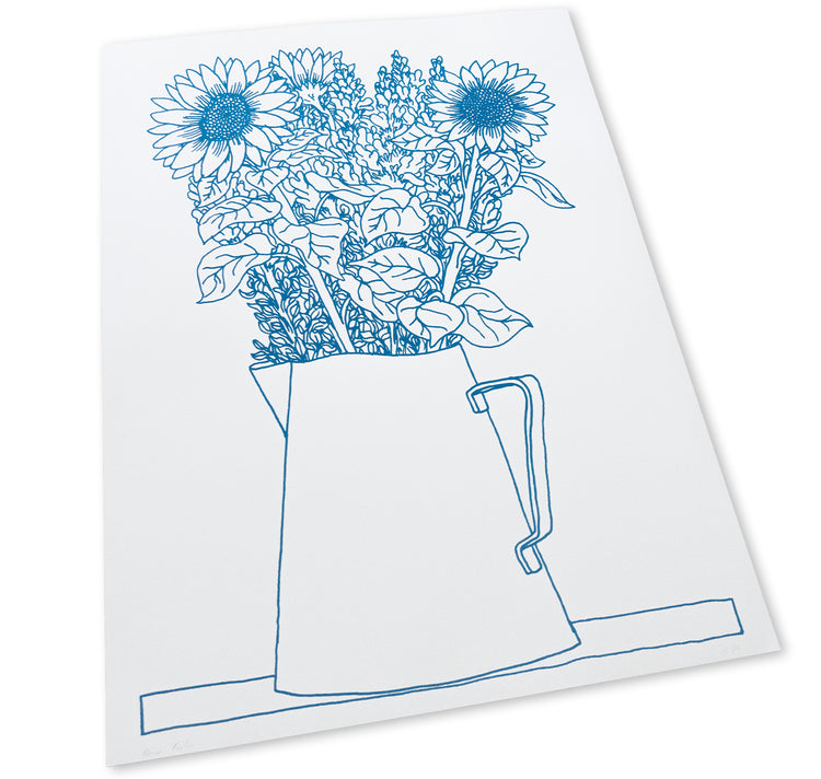 Dario Forlin - Plakat "Blumenvase 2"