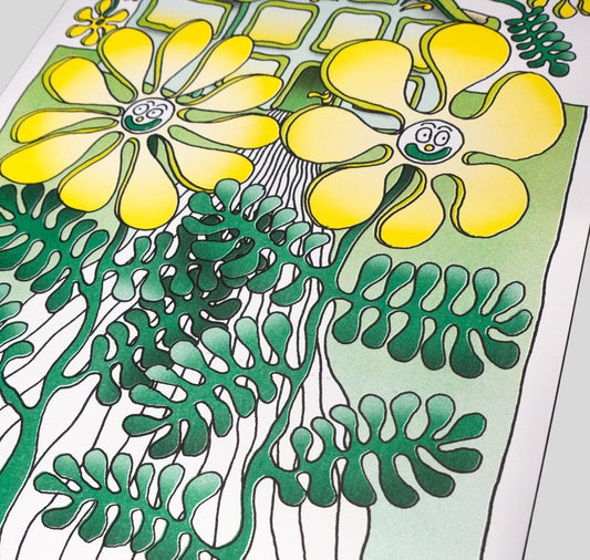 Dario Forlin - Print "Mein Garten ist eine Freude"