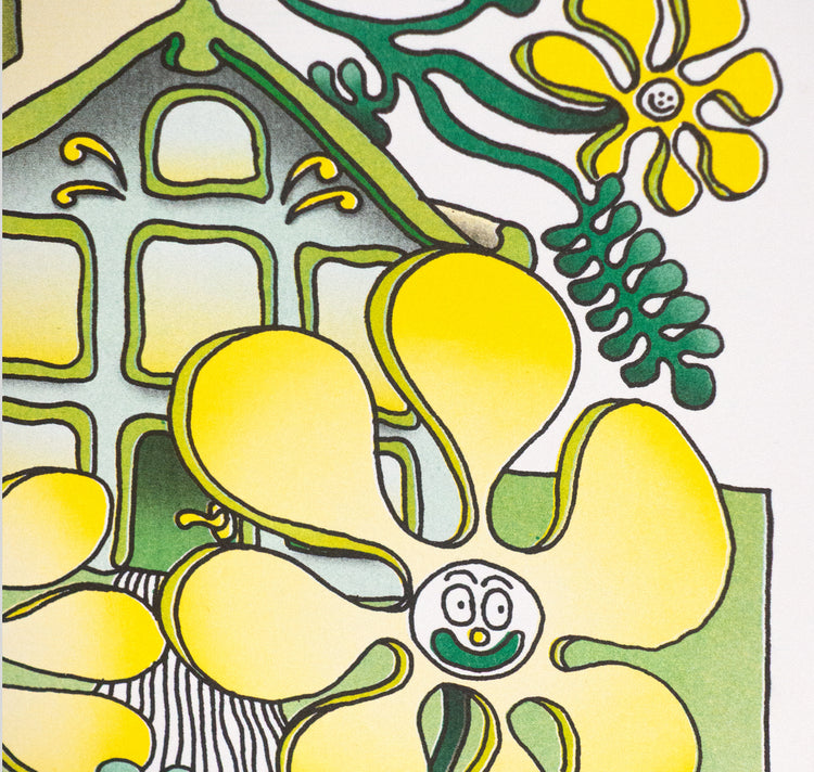 Dario Forlin - Poster "Il mio giardino è una gioia"