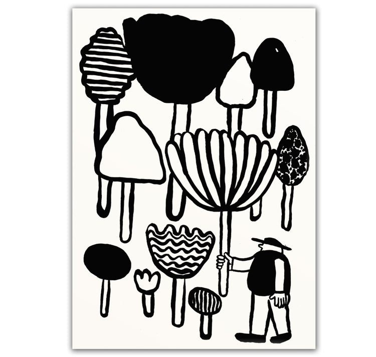 Dario Forlin - Plakat "Pilze"