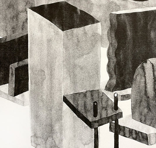 Dario Forlin - Plakat "Stadt 2"