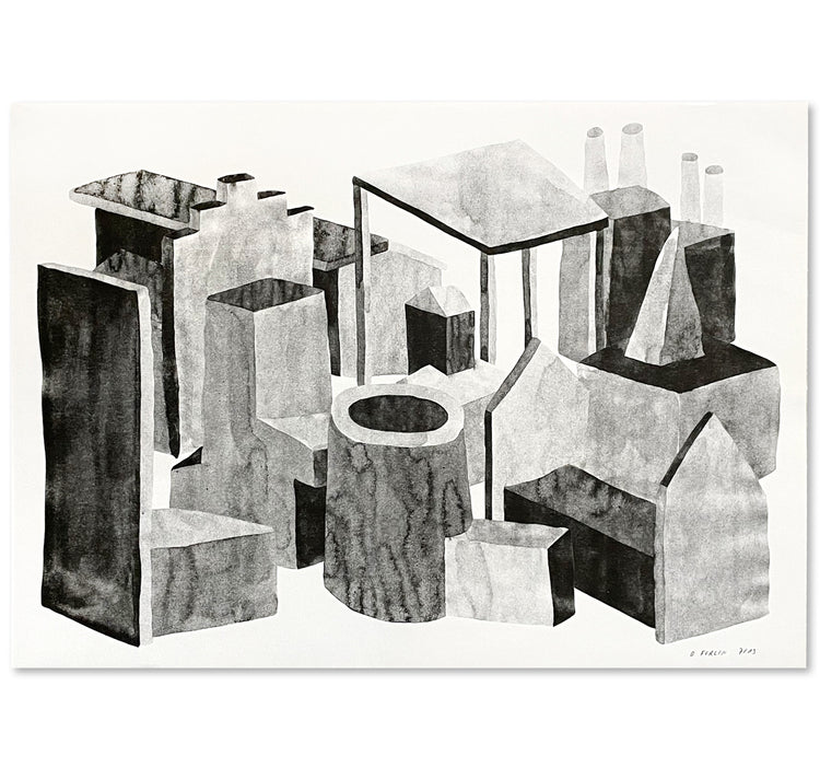 Dario Forlin - Manifesto "Città 3"