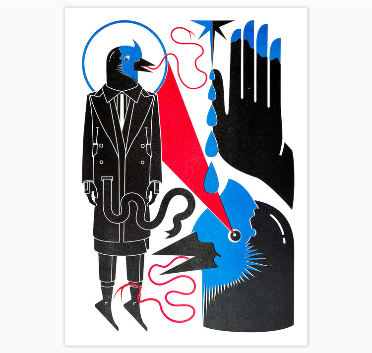 Itay Blaish - Plakat "Deceptio Incrementum"