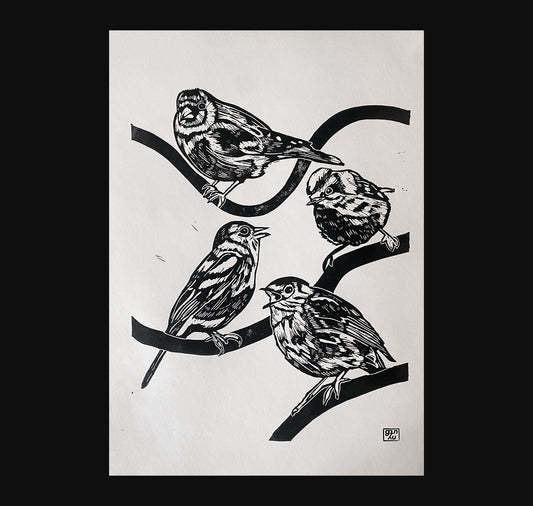 GINNY - Poster "Gli uccelli"