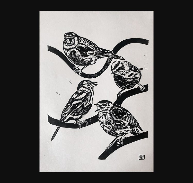 GINNY - Poster "Gli uccelli"