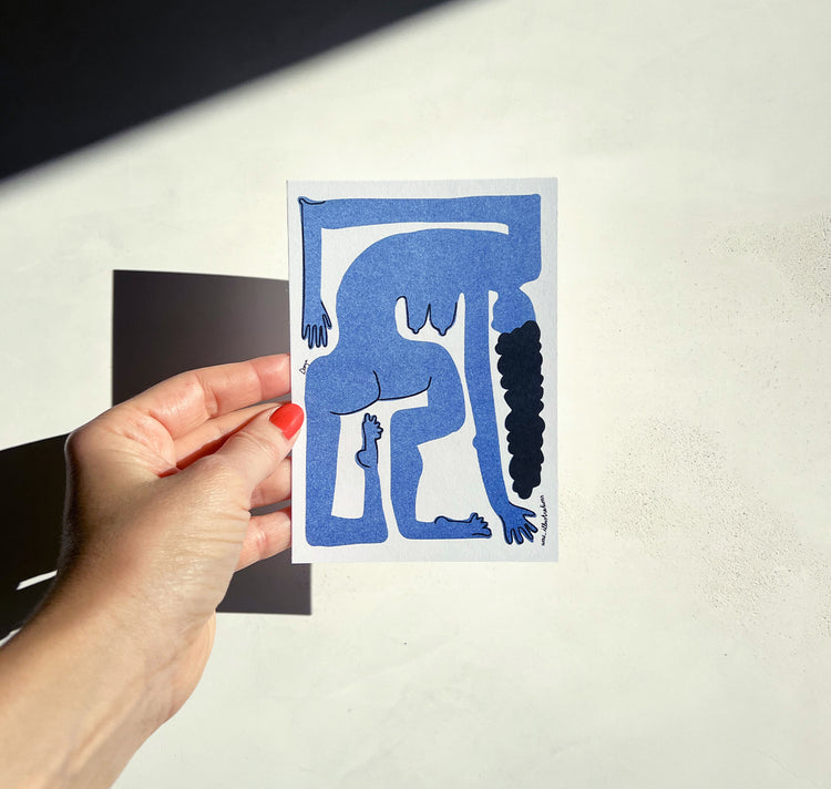 WOW! - Carta "Donya" (blu)