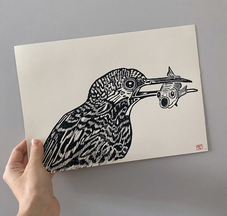 GINNY - Poster "Il Martin Pescatore"