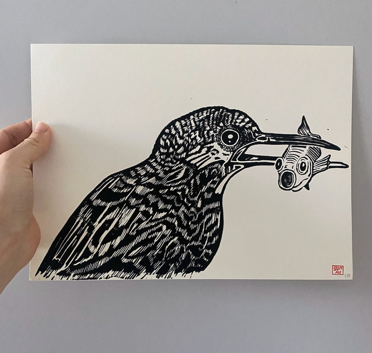 GINNY - Poster "Il Martin Pescatore"