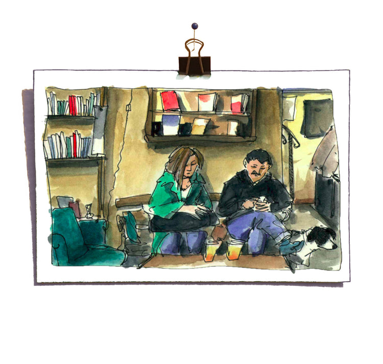 Elias Nell - Postkarte "Florenz, La Cité"