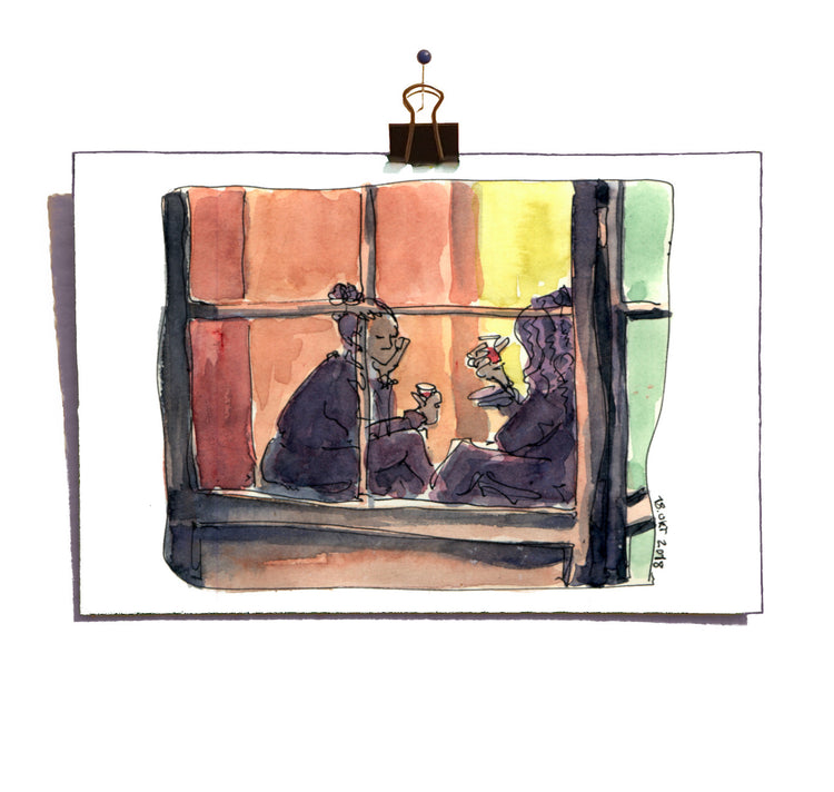 Elias Nell - Postkarte "Istanbul"